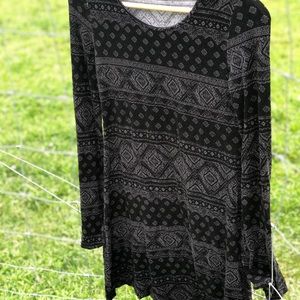 🍭Forever 21 Bell sleeve Retro Long Sleeve Dress